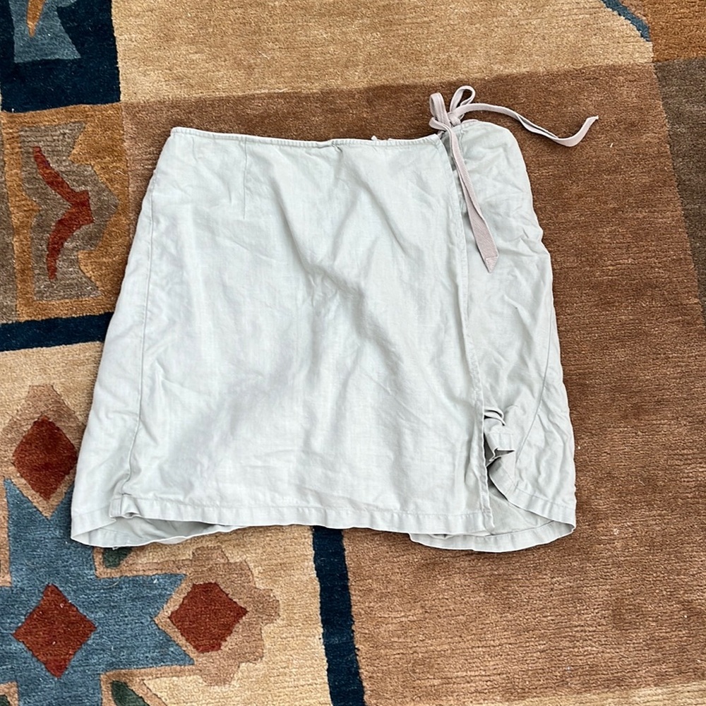 Eddie Bauer vintage linen skort